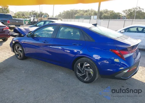 2025 Hyundai Elantra Sel Sport from USA, damaged, VIN KMHLM4DG3SU080403